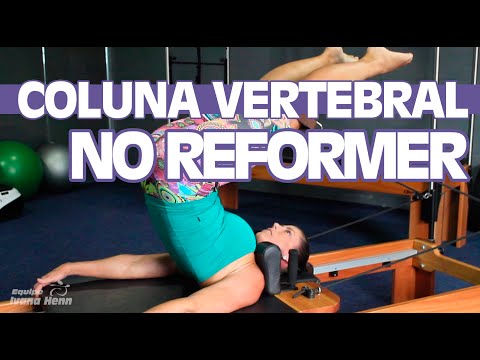 Alongar a Coluna Vertebral no Reformer | Curso de Pilates - Dica da Semana | Equipe Ivana Henn