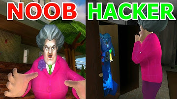 Scary Teacher 3D - LEVEL SOLUTIONS WALKTHROUGH NOOB VS PRO VS HACKER Moments