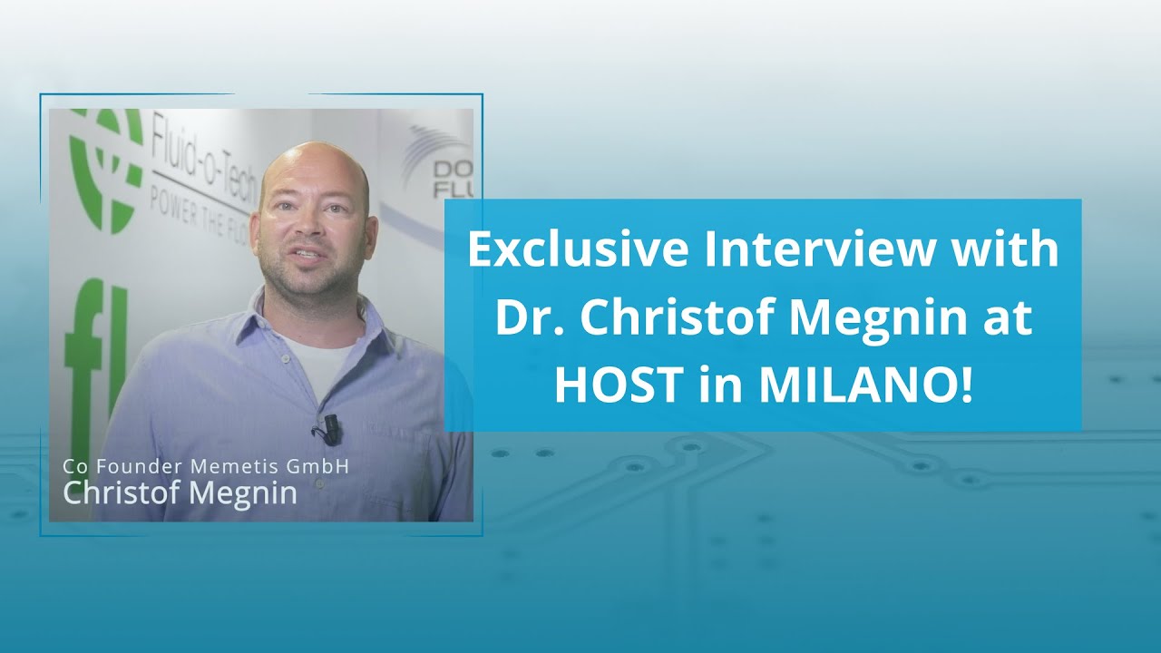 Interview at HOST 2021 | Milano | microvalves from memetis