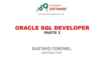 #UDEMY - #ORACLE #PLSQL - MODULO 01: ORACLE SQL DEVELOPER - PARTE 2