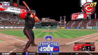 MLB The Show 24 Cincinnati Reds vs Los Angeles Angels - Franchise Mode #7 - Gameplay PS5 HD 60fps