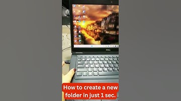 👉create a new folder 📁in 1 second on 💻 #shorts   #folder   #viral #shortcutkeys   #newtrick