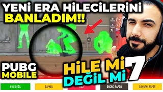 Yeni̇ Era Hi̇leleri̇ni̇ Banladim Şok Olacaksiniz Hi̇le Mi̇ Deği̇l Mi̇ Pubg Mobile