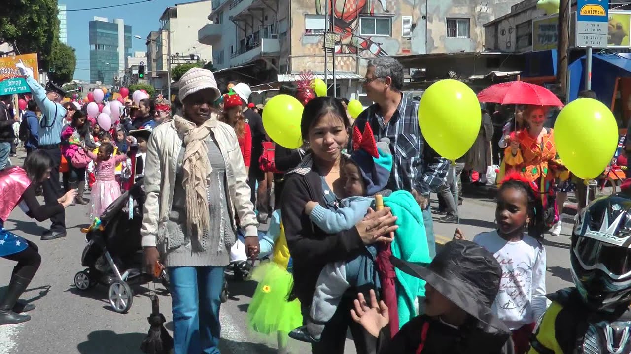 Bialik-Rogozin Campus - Adloyada Purim Parade  - Tel Aviv 2014