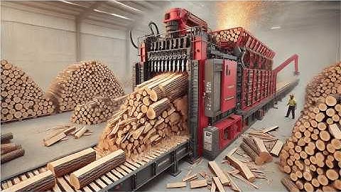 Extreme Wood Splitting Machines That Will Blow Your Mind – Brutal Firewood Power In Action!