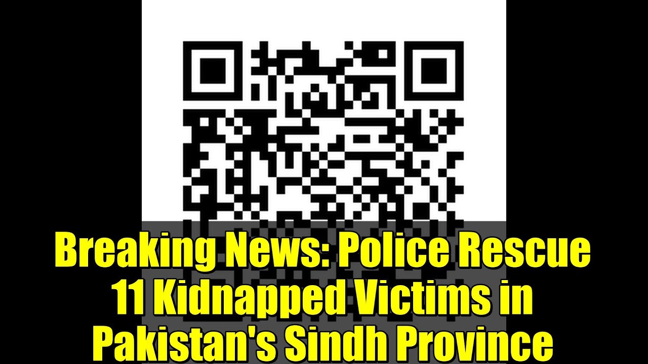 Срочные новости: Полиция спасла 11 похищенных в пакистанской провинции Синд.