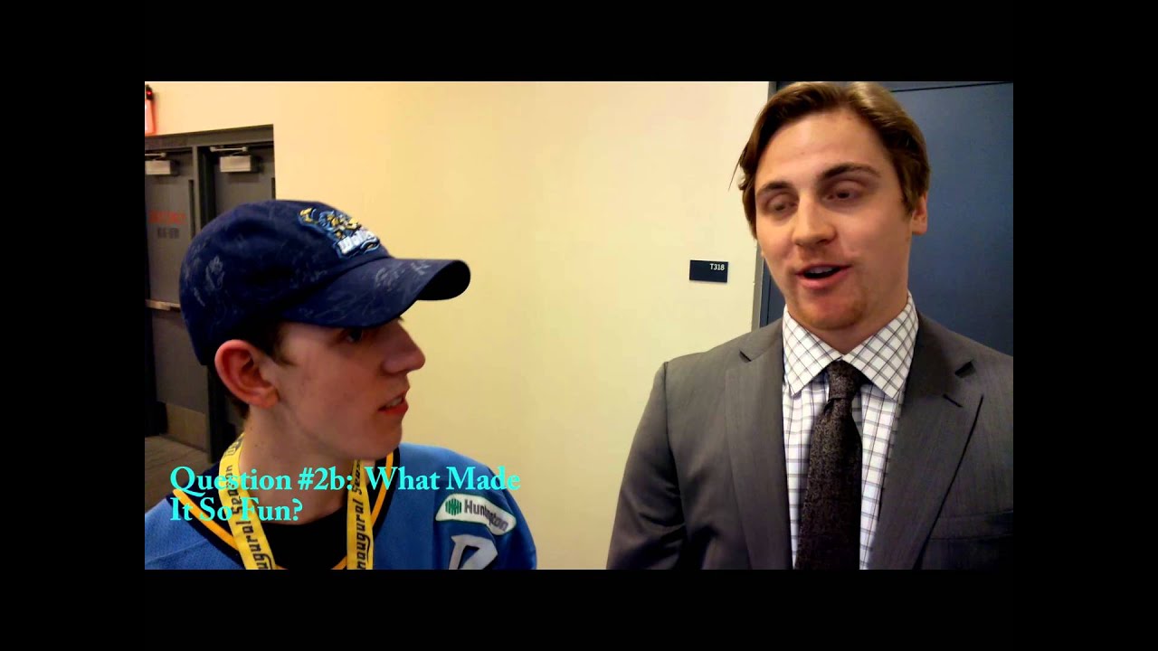 Toledo Walleye Interview-Austin Wuthrich