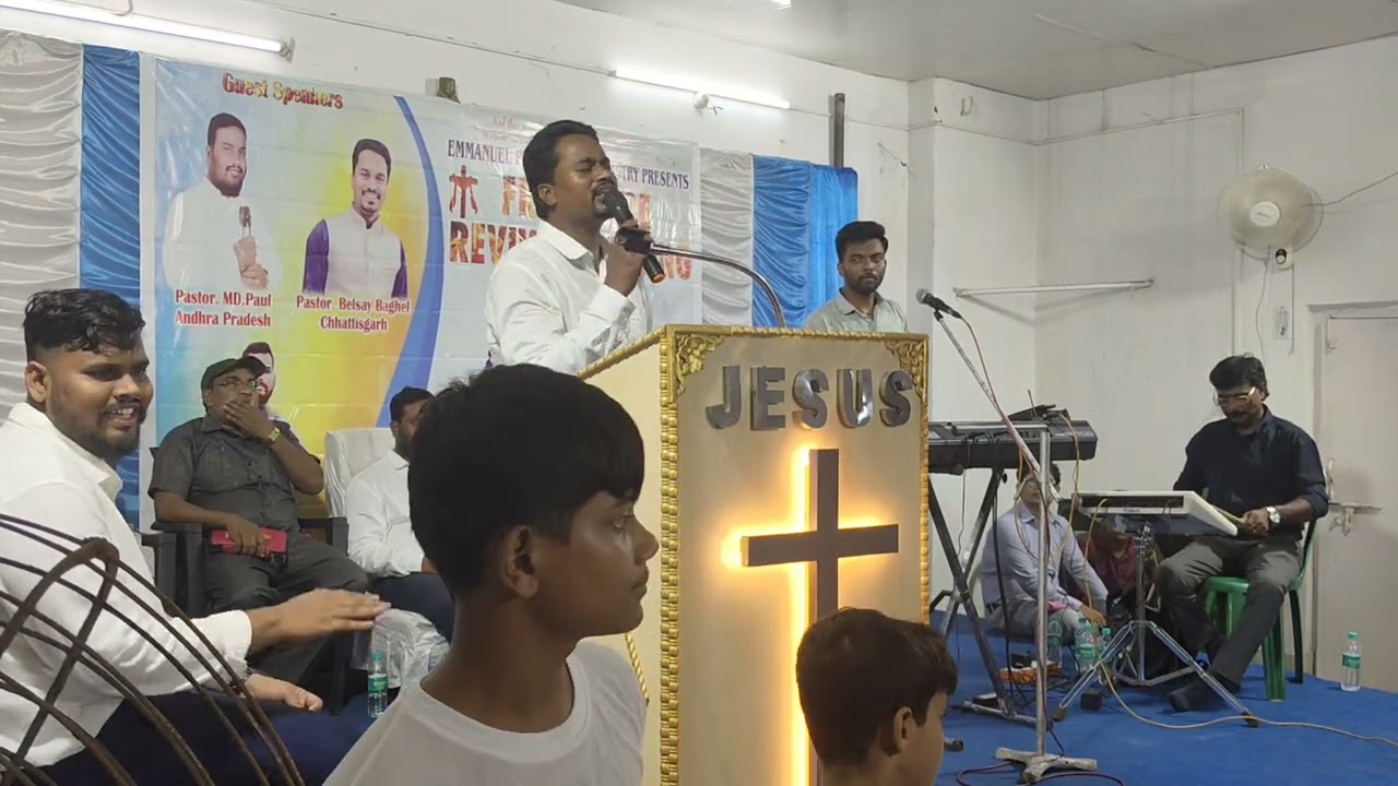 EMMANUEL PROPHETICAL MINISTRY IN KOLKATA B.N.R ONE DAY RIVIVEL MEETING 06/08/25 PR.BELSAY BAGHEL 