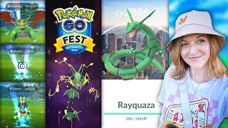 I Caught SHINIES and EXCLUSIVE Pokémon at Pokémon GO Fest NYC 2023!