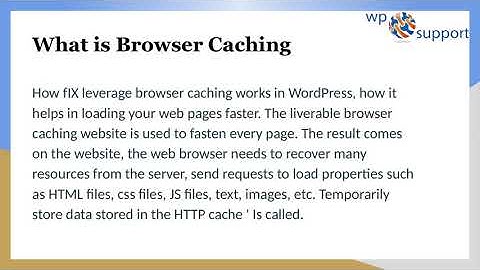 Fix Leverage Browser Caching in WordPress Complete
