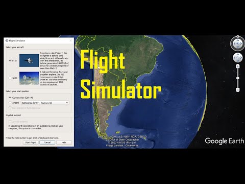 Cara Menggunakan Flight Simulator di Google Earth
