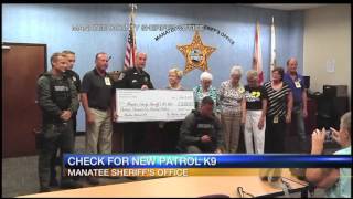 Manatee County welcome new K9 deputy