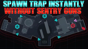 How To Spawn Trap *WITHOUT SENTRY GUNS* on Nuketown Hardcore Domination @EonsHD Black Ops 3 Tutorial