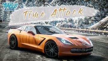 니드포스피드 엣지 [십각형/MOSTWANTED] 눈바람 내리막길 (01:22.70) - 타임어택 무비