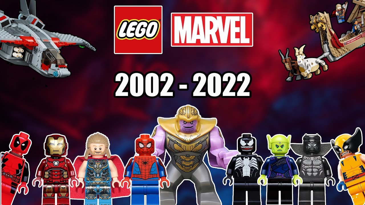 Every LEGO Marvel Superheroes Set EVER MADE 2002-2023 