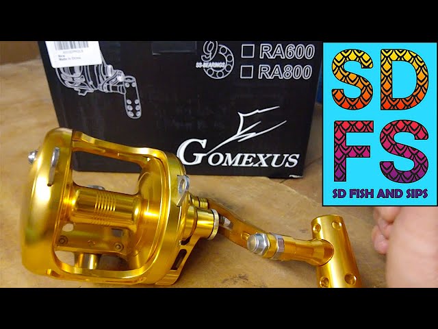 Gomexus RA600 Trolling Reel, Unboxing & Initial Review