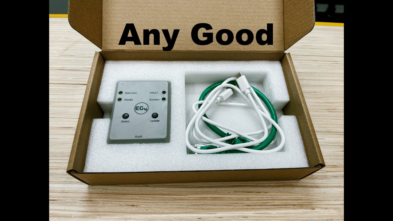 EG4 Battery Firmware Adapter Review & Tutorial (2025) – Firmware Update Made Easy?