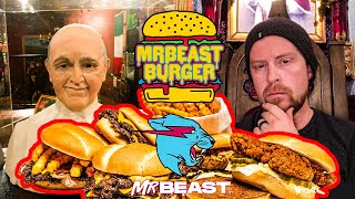 MR.BEAST BURGER REVIEW WITH THE POPE by That Dad Blog 11,645 views 3 years ago 1 minute, 39 seconds