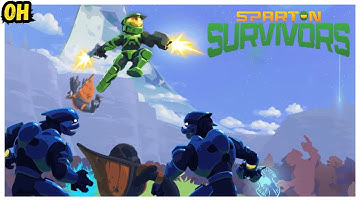 A HALO Bullet Hell Survivor Game!? Spartan Survivors!