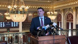 Iowa House speaker takes reporter Qs (April 23, 2026)