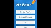 APK Editor pro Tutorial MOST POWERFUL HACKING ANYTHING APP ... - 