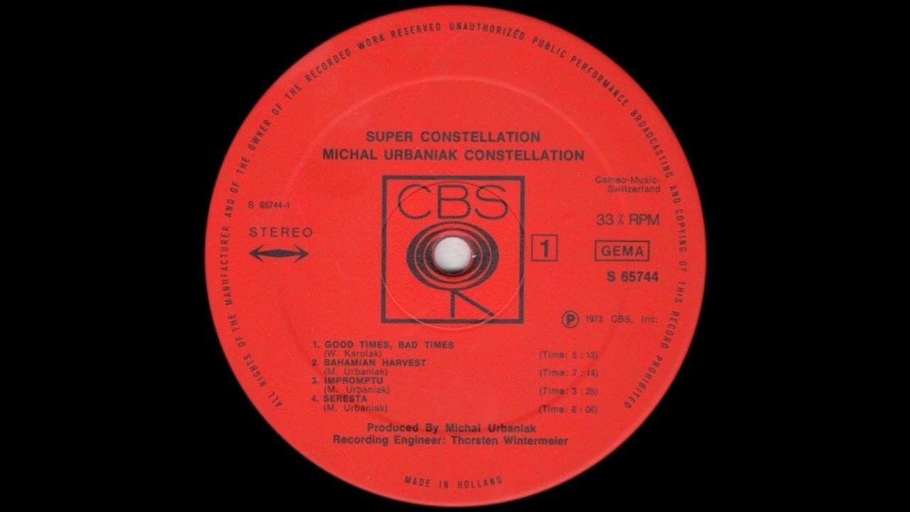 Παρακολούθηση Michał Urbaniak Constellation - Impromptu στο YouTube Παρακολούθηση Michał Urbaniak Constellation - Impromptu στο YouTube
