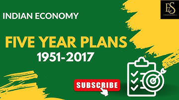 Five Year Plans (1951-2017) | Indian Economy | DSSSB PGT ECONOMICS | UGC NET ECONOMICS | GATE EXAM