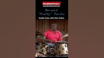 Bernard "Pretty" Purdie:  S H O R T Samba and Afro Cuban Instruction #bernardpurdie #drummerworld