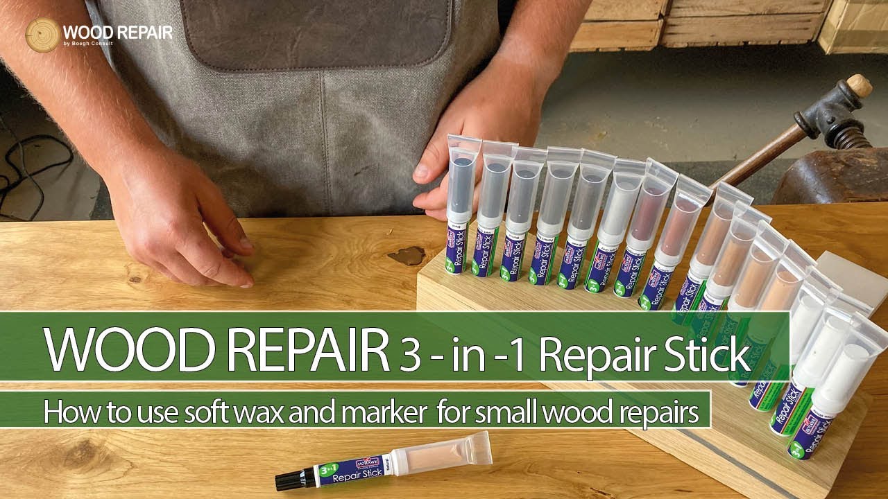 Black 3-in-1 Repair Stick - Marker, Filler, Leveler