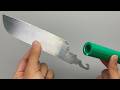 Very Few People Know How to Use a PVC Pipe to Make a Knife Handle Easily and Securely!