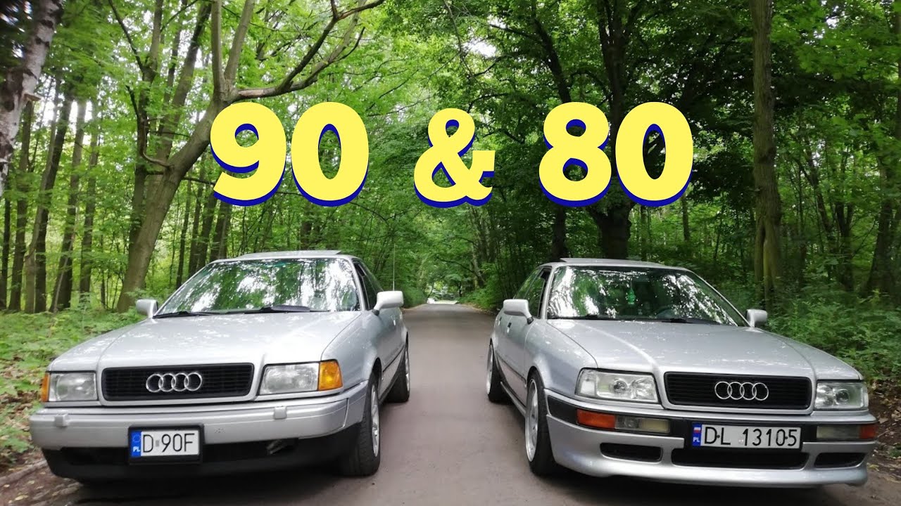 2020 summer chill - 1992 Audi 80 B4 & 1993 Audi 90 B4