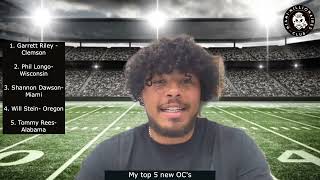 Malik Rosier talks about most hyped teams, top 5 freshman, top 10 new OC and more
