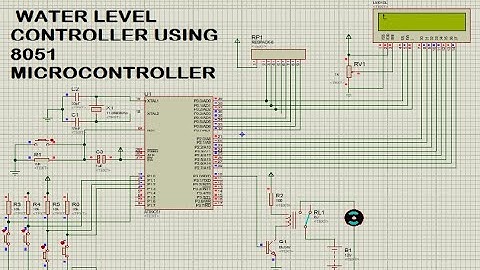 WATER LEVEL CONTROLLER USING 8051 MICROCONTROLLER || Complete Explained in Hindi & Urdu