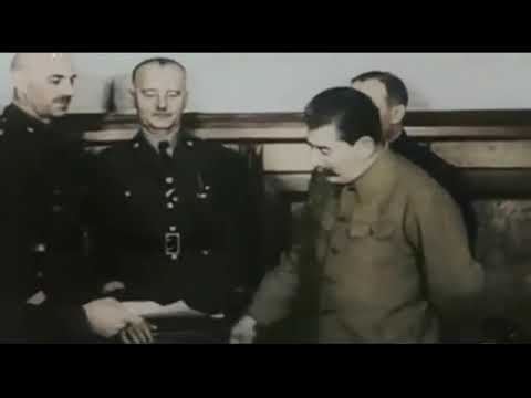 Сикорскийи Сталин - Генерал Сикорский побывал в Москве - Дружба Польши и России - Sikorski & Stalin