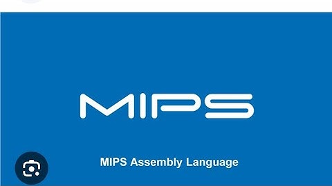 Lec-04: MIPS Assembly Language Instructions