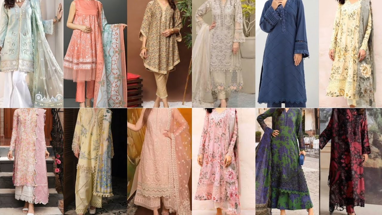 Eid Special Dress Designing Ideas 2026 | Top 50+ Trending Lawn Dress Designs for Summer/Eid 2026 |