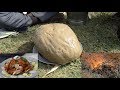Baking Chicken packed in Clay | Ancient Cooking