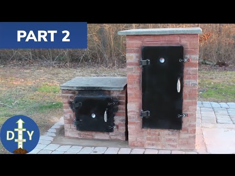 How to Build a Brick BBQ Smoker (Part 2)