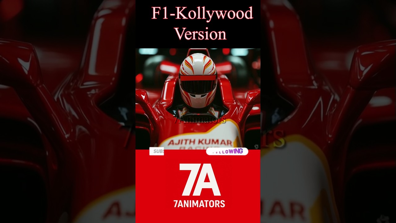 F1 Kollywood Tamil Version | Ajith Kumar, Madhavan, Dhanush, Trisha | Tamil Movie Concept Teaser