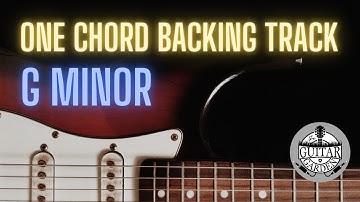 One Chord Backing Track in G Minor