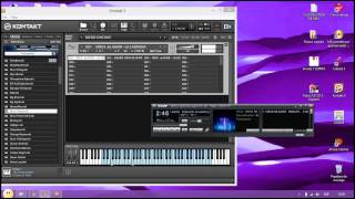 Video thumbnail of "VIRUS DE AMOR - LADRONA Para kontakt 5.4.3"