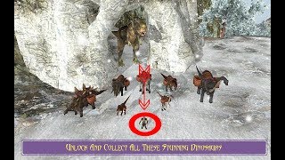 Extreme Dino Rex Snow Cargo  | Big Animal  dinosaurs Racing screenshot 3