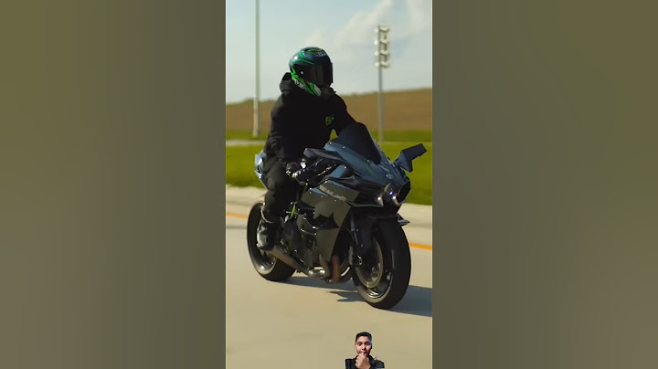 Kawasaki Ninja H2r Top Speed 😈b #automobile #zx10r #kawasakininja #kawasaki10r #topspeed #shorts