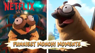 Funniest Monchi Moments 🐶 The Mitchells vs. The Machines | Netflix After School
