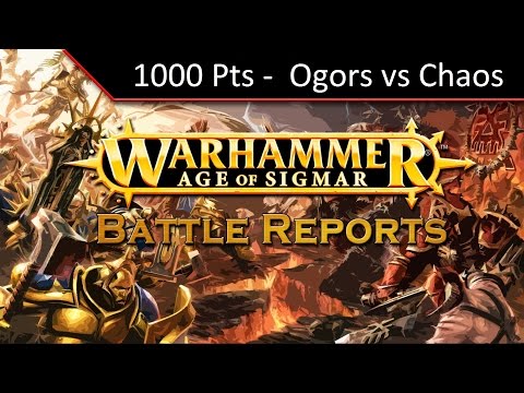 TBMC - Age of Sigmar 1000 points Matched Play - Chaos vs Ogors