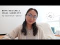 How I Became A Legal Assistant + What I've Learned | CHATS WITH ALLYSA