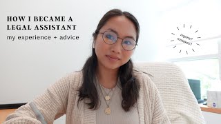 How I Became A Legal Assistant + What I've Learned | CHATS WITH ALLYSA