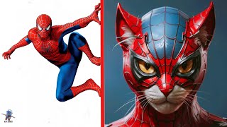 Marvel  &  Dc SUPERHEROS BUT CAT😮 (all character )