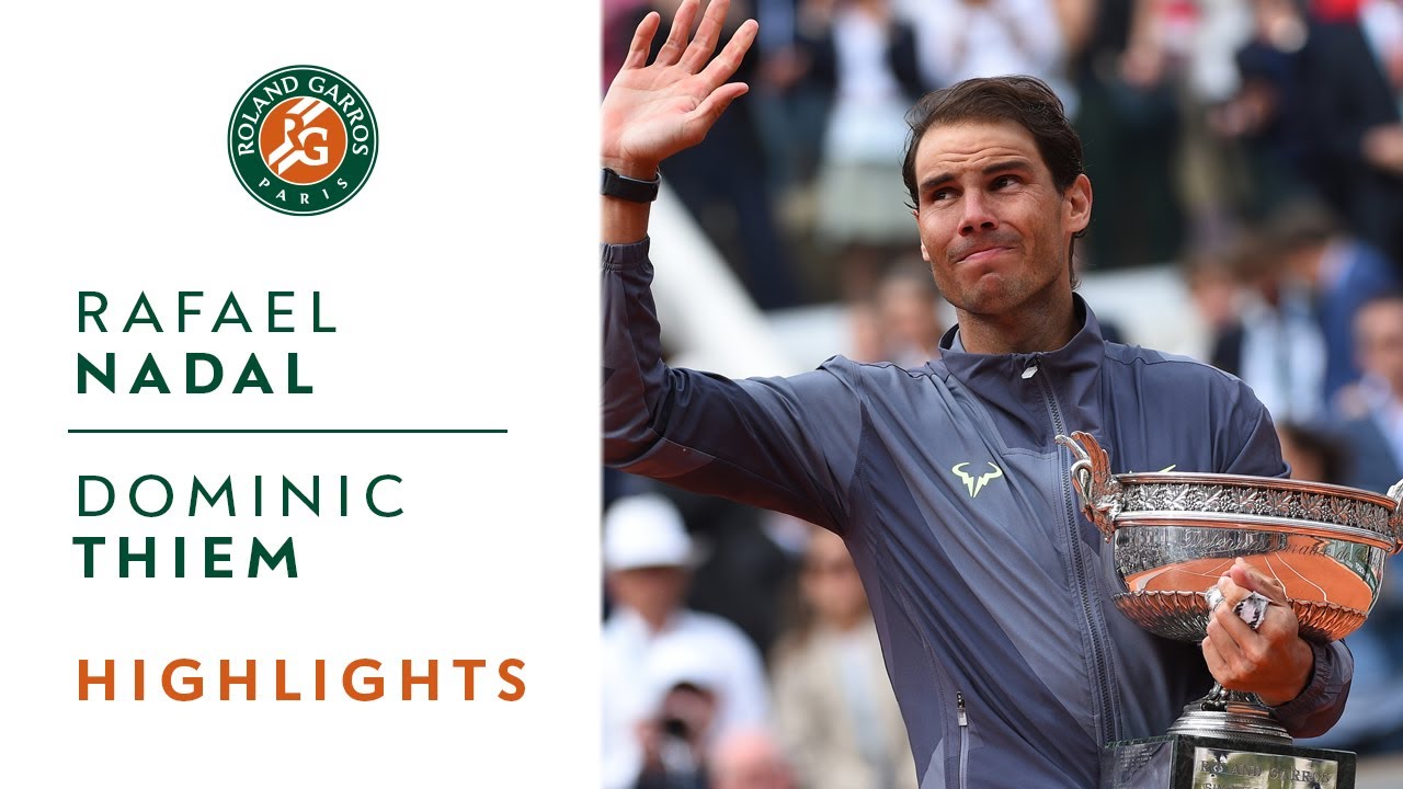 Homeless total winner Rafael Nadal vs Dominic Thiem - Final Highlights | Roland-Garros 2019 -  YouTube