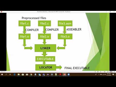 EMBEDDED BUILD PROCESS-Preprocessing,Compiling,Linking,Locating (MICROCHIP-PIC16F877-TUTORIAL-04)